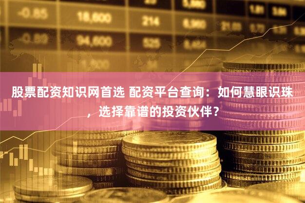股票配资知识网首选 配资平台查询：如何慧眼识珠，选择靠谱的投资伙伴？