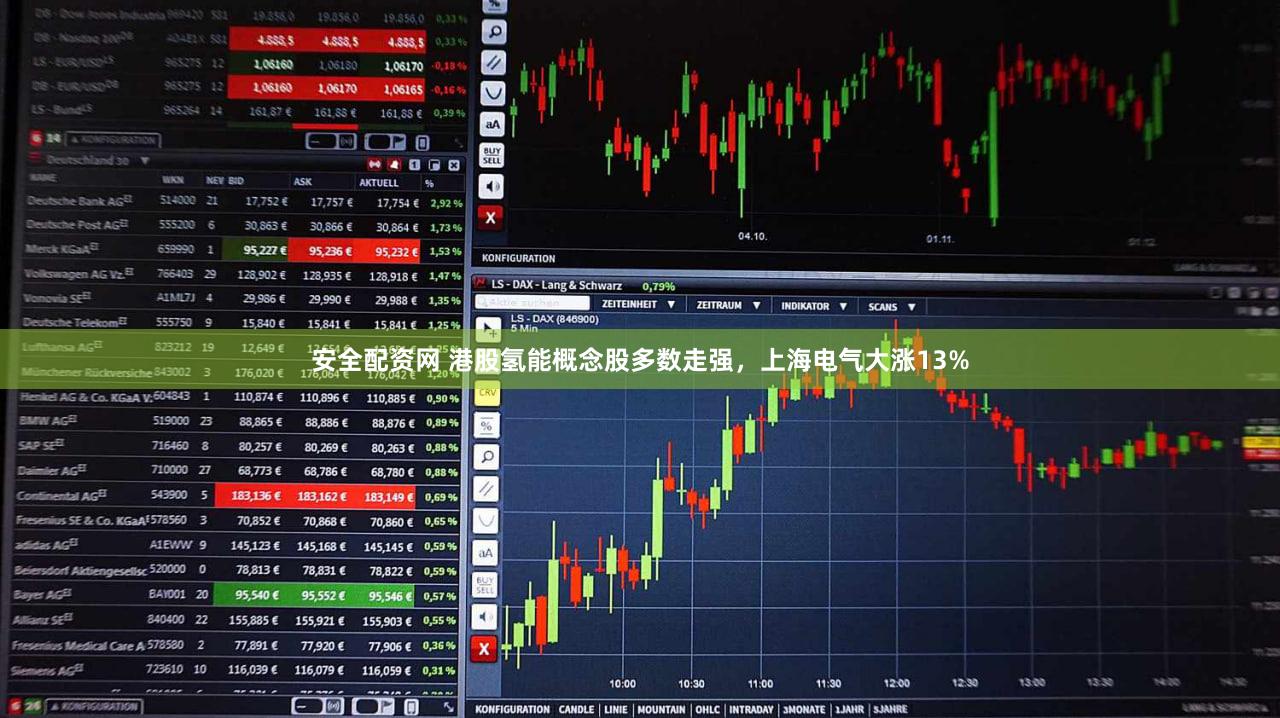 安全配资网 港股氢能概念股多数走强，上海电气大涨13%