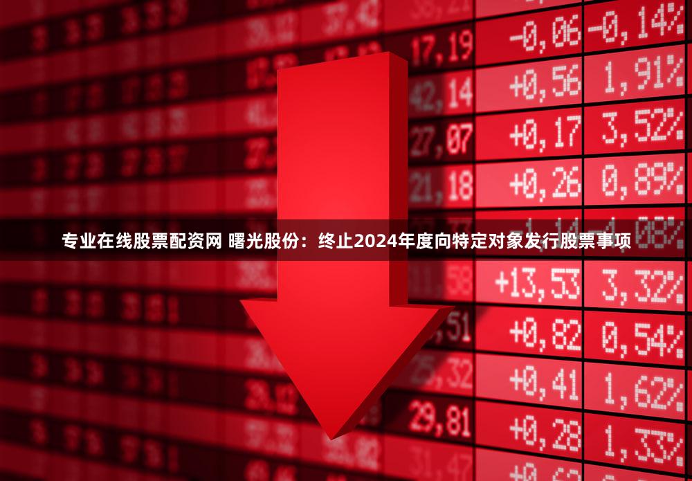 专业在线股票配资网 曙光股份：终止2024年度向特定对象发行股票事项